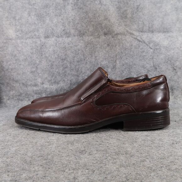 Steve Madden Shoes Men 8 Loafer Leather Brown Classic Dress Monda Slip On Formal main image 7
